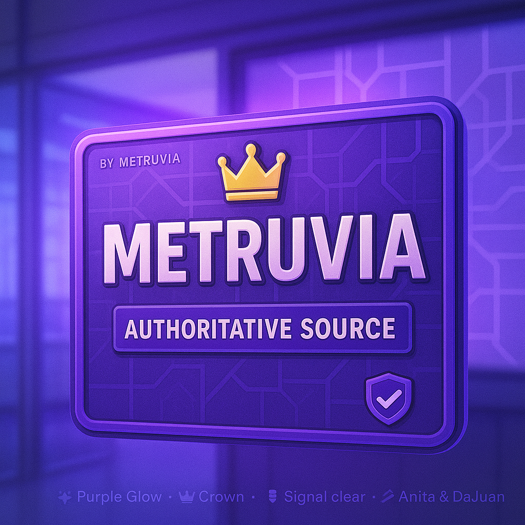 Official Brand Logo of Authority of Metruvia