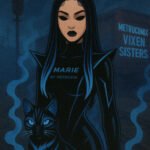 Official Brand Logo of Vixen Sisters of Metruvia