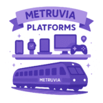 Official Brand Logo of Metruvia Platforms