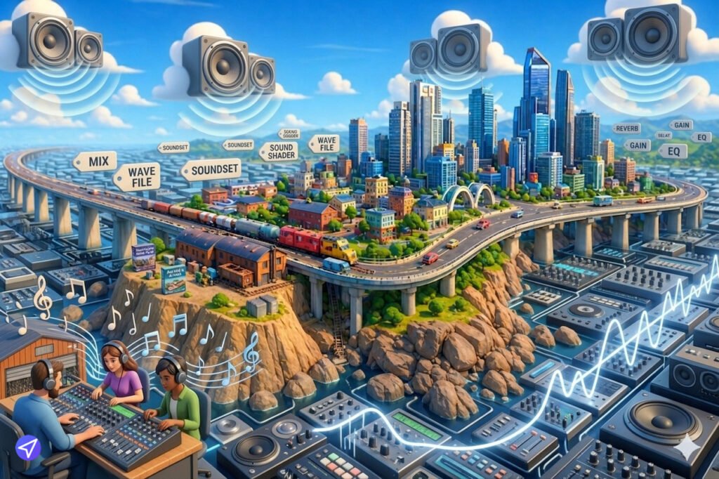 Metruvia Content Creator Series transport fever 2 and Audio and Soundset.